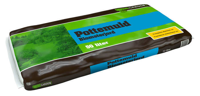 Pottemuld 50 liter - Grønne Fingre®